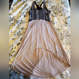 Vermilli Racerback High Low Dress